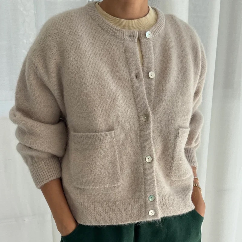 Le Bon Shoppe Amélie Alpaca Cardigan